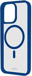 sbs Mag Frame Handy-Cover für Apple iPhone 15 transparent, blau