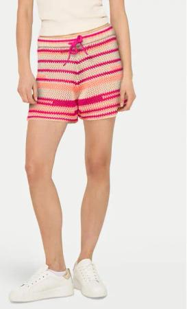 ONLY Stoffshorts Merida 15344405 Rosa Regular Fit