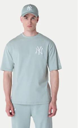 New Era T-Shirt New York Yankees MLB League Essential Pastel 60596180 Grün Regular Fit