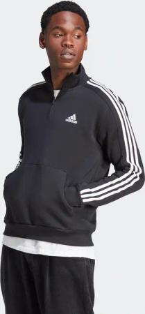adidas Sportswear Rollkragenpullover "ESSENTIALS 3STREIFEN 1/4ZIP", (1 tlg.)