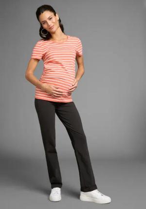 Neun Monate Umstandsshirt "2tlg. Set: T-Shirt+Leggings", (Set, 2 tlg.), Komplett Outfit für die Schwangerschaft und Stillzeit