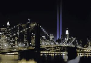 Papermoon Fototapete "New York by night"