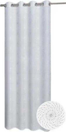 Clever-Kauf-24 Vorhang, Ösen, halbtransparent