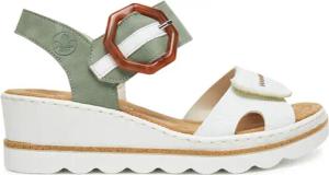 Rieker Sandalen 67476-81 Weiß