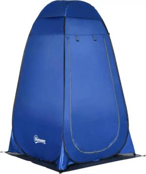 Outsunny Camping-Zubehör blau Polyester B/H/L: ca. 124x126x198 cm