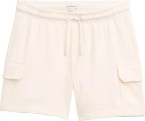 TOM TAILOR Mädchen Cargo Sweat-Shorts, braun, Uni, Gr. 128