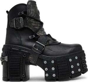 NEW ROCK Stiefeletten M-TM004-C3 Schwarz