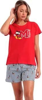 Admas Pyjamas/ Nachthemden Pyjama Shorts T-Shirt Mickey NY Summer Disney