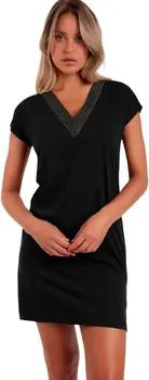 Admas  Kleider Strandkleid mit kurzen Ärmeln Punk Beach