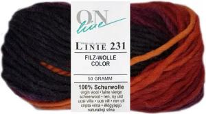 Online Garne 50 Gramm ONline Linie 231 Filzwolle Color Farbauswahl Bastelgarn