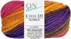 Online Garne 50 Gramm ONline Linie 231 Filzwolle Color Farbauswahl Bastelgarn