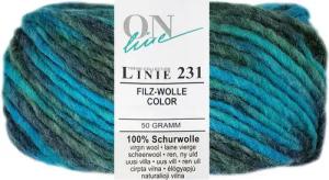 Online Garne 50 Gramm ONline Linie 231 Filzwolle Color Farbauswahl Bastelgarn