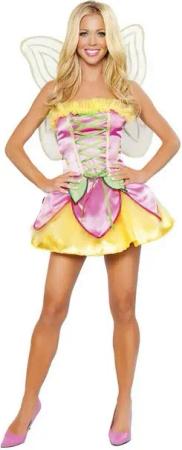 Roma Costumes Kostüm Sexy Frühlingselfe, Verführerisches Elfen Kostüm für Damen