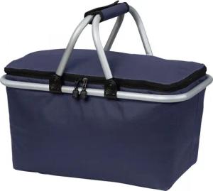 Easy Gifts Einkaufskorb Einkaufskorb mit Kühlfunktion / Kühltasche / Farbe: dunkelblau
