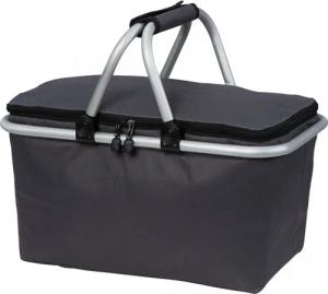 Easy Gifts Einkaufskorb Einkaufskorb mit Kühlfunktion / Kühltasche / Farbe: anthrazit
