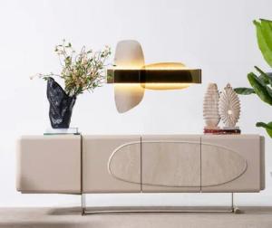 JVmoebel Kommode Exklusiv Kommode mit Spiegel Beige Modern Spiegelkommode Sideboard (Kommode mit Spiegel), Made in Europa