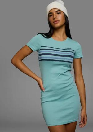 KangaROOS Jerseykleid, mit Rundhals und Halbarm