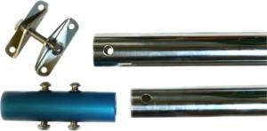 Sunset Segelboot Mast "Mast für WG 504", (2 St.), Gesamtlänge 2 m