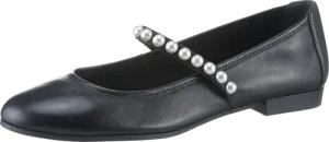 Tamaris Ballerina, Blockabsatz, Businesschuh, Abendschuh mit eleganten Zierperlen