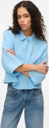 Vero Moda Hemdbluse "VMNATALI CROP SHIRT WVN NOOS"