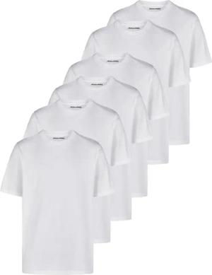 Jack & Jones Tshirt Herren Basic Regular Fit JACJEANS CREW NECK TEE 6er Set Pack
