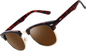 LuxusKollektion Retrosonnenbrille Sonnenbrille Herren Damen Retro Vintage Polarisiert Halbrahmen UV400