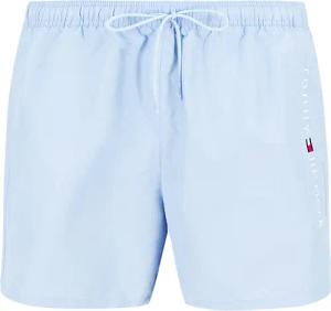 Tommy Hilfiger Herren Badeshorts blau Mikrofaser unifarben