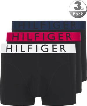 Tommy Hilfiger Herren Trunks schwarz Baumwolle & Mix unifarben