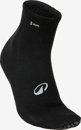 Neoprensocken Tauchen 2 mm schwarz