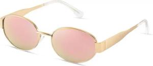 LuxusKollektion Retrosonnenbrille Sonnenbrille Damen Herren Polarisiert Gold Retro Oval Vintage UV400