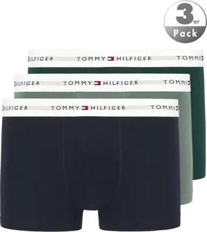 Tommy Hilfiger Herren Trunks blau,grün Baumwolle & Mix unifarben