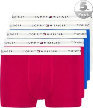 Tommy Hilfiger Herren Trunks blau,grau,rot Baumwolle & Mix unifarben