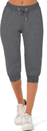 S&S Jogginghose Jogginghose 3/4-Hose Damen Sporthose, Caprihose, Kkurze Hose, Bequeme Sporthose mit Kordelzug