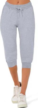 S&S Jogginghose Jogginghose 3/4-Hose Damen Sporthose, Caprihose, Kkurze Hose, Bequeme Sporthose mit Kordelzug