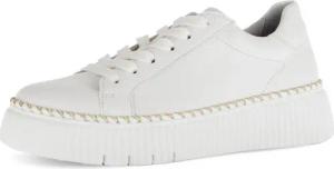 Gabor Plateausneaker, Freizeitschuh, Halbschuh, Schnürschuh mit Kontrast-Rahmennaht