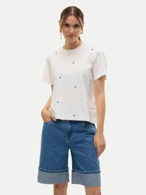 Vero Moda T-Shirt Solvei 10325318 Weiß Regular Fit