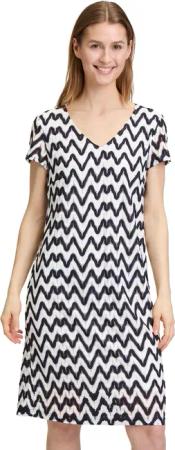 Betty Barclay Sommerkleid "Betty Barclay Sommerkleid mit V-Ausschnitt", Form