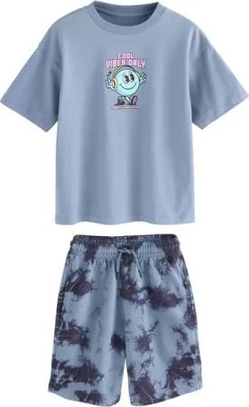 Next T-Shirt & Shorts T-Shirt und Shorts aus 100 % Baumwolle, Set (2-tlg)