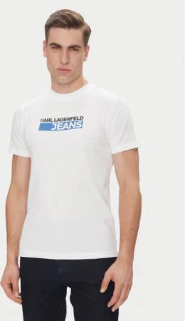 KARL LAGERFELD T-Shirt A2M17074 Weiß Regular Fit