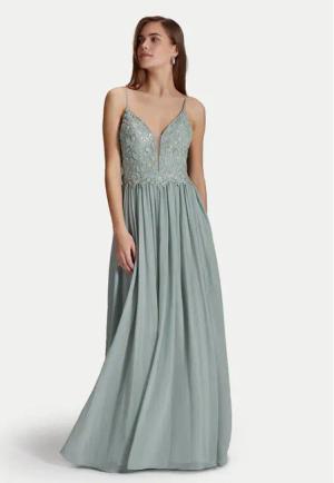 Hey Kyla Abendkleid 5AI082HK Grün Regular Fit