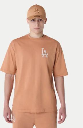 New Era T-Shirt LA Dodgers MLB League Essential 60596179 Orange Regular Fit