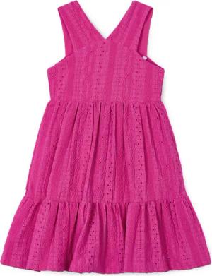 Mayoral Sommerkleid 3962 Rot Regular Fit