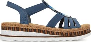 Rieker Sandalen V7909-12 Dunkelblau