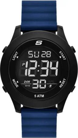 Skechers Chronograph ROSENCRANS SR5225, Quarzuhr, Armbanduhr, Herrenuhr, Silikonarmband, digital, Wochentag