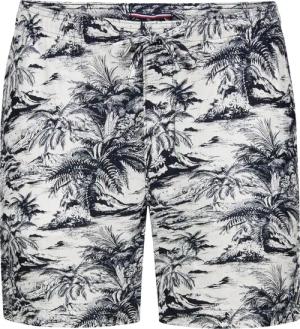 Tommy Hilfiger Leichte Shorts mit Palmen-Print, Regular Fit