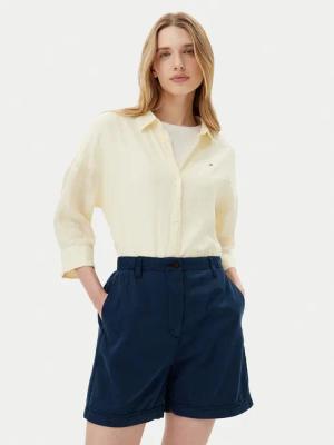 Tommy Hilfiger Hemd WW0WW46169 Gelb Loose Fit