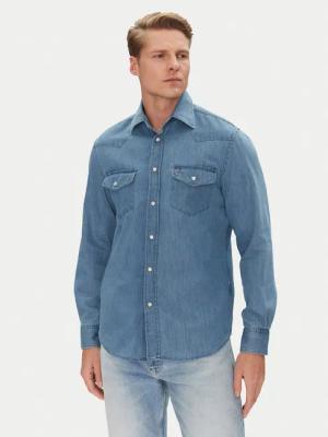 Tommy Hilfiger Jeanshemd MW0MW39903 Blau Regular Fit