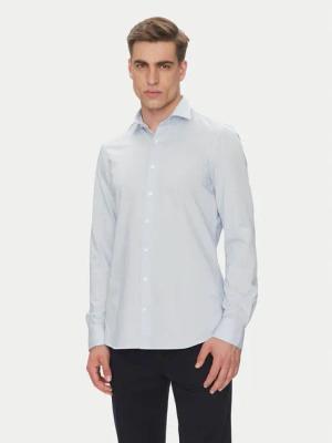 Michael Kors Hemd MK0DS01555 Himmelblau Slim Fit