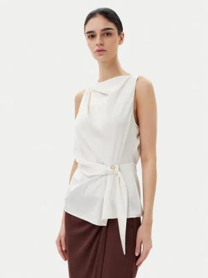 Rinascimento Bluse CFC0019901002 Écru Regular Fit