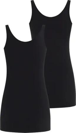 Laura Scott Longtop, (2-er Pack), mit Stretchanteil